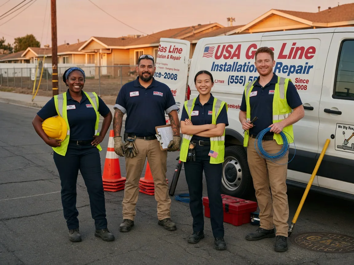 Gas Line Installation company in Collins, MS